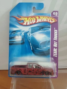 Hot Wheels 2008 Team: Hot Trucksk #3/4 Nissan Titan in Burgandy Red - Bild 1 von 6