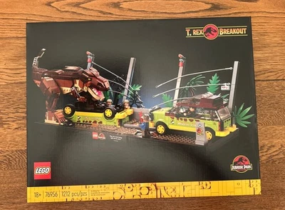 LEGO Jurassic Park T. rex Breakout (76956) - NUEVO - SELLADO RETIRADO Foto 1 de 4