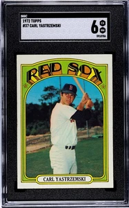 1972 Topps Carl Yastrzemski #37 SGC Graded 6 EX/NM - Bild 1 von 2
