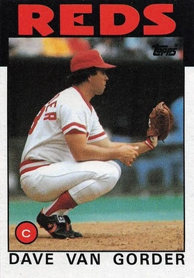 1986 Topps - Dave Van Gorder #143 - Image 1 of 2