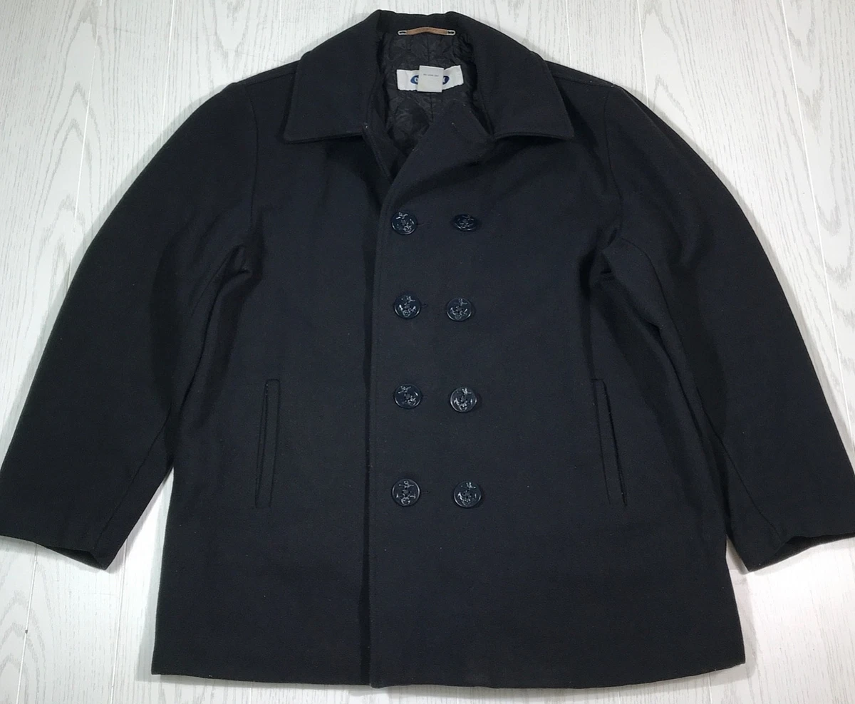 Old Navy Black Wool Outer Shell Coats, Jackets & Vests for Men | eBay