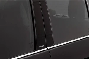 Genuine OEM Toyota Hilux GUN125 B-pillar Decoration Sticker Door Side Decal Set - Picture 1 of 3