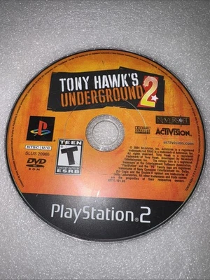 Tony Hawk's Underground 2 (Sony PlayStation 2, PS2 2004) Disc Only. Tested Works - Image 1 of 3