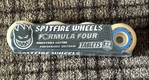Spitfire Skateboard Wheels Formula Four Tablets Natural 52mm 99D Duro 4pk New - Picture 1 of 7