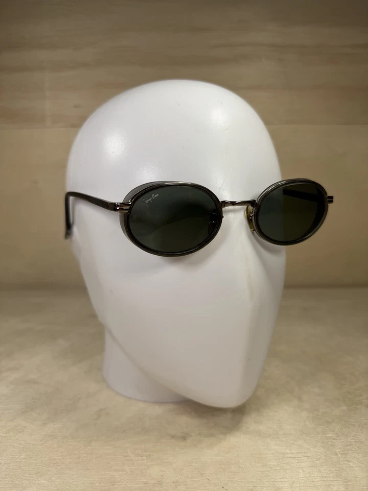 Gafas de sol vintage Ray Ban B&L W2813 NXAS Bausch + Lomb BL protectores laterales Foto 1 de 4