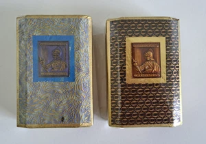 Vintage Waddingtons Playing Cards Lawrence Olivier Gold Edges -Made in England - Picture 1 of 6