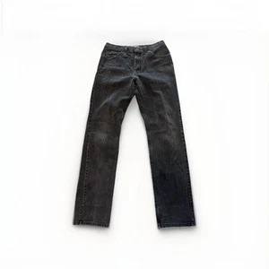 Men's Baggy Fit Y2K Modern Lee Series Grey Denim Jeans Size 34X33 Regular Fit - Picture 1 of 7