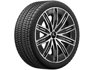 Original Mercedes-Benz AMG Winterräder 21 Zoll EQE SUV X294 Schwarz Satz - Bild 1 von 4