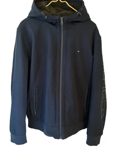 Tommy Hilfiger Men's Soft Shell Sherpa Performance Jacket (Midnight) Size: Large - Picture 1 of 6