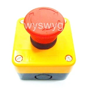 Emergency STOP Push button on-off switch Weatherproof a part of Access control - Picture 1 of 3