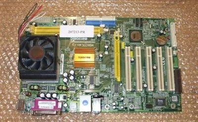 Matsonic MS8177C Rev 1.1 Socket 462 ATX Motherboard, AMD Sempron 2500+ CPU - Image 1 of 2