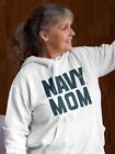 Navy Mom Design Women's Hoodie -Navy Designs