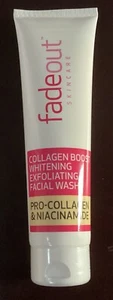 Fadeout Collagen Boost Whitening Exfoliating Facial Wash Cleanser ~ 100ml ~ NEW - Picture 1 of 4