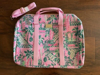 Lilly Pulitzer Always Worth It GWP DUFFEL TRAVEL BAG  Adjustable Crossbody NEW Foto 1 de 4