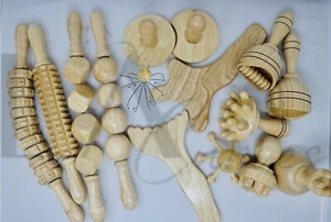 Maderoterapia Colombiana / Colombian Wood therapy 15 Kit/set. 100% Colombian - Picture 1 of 11