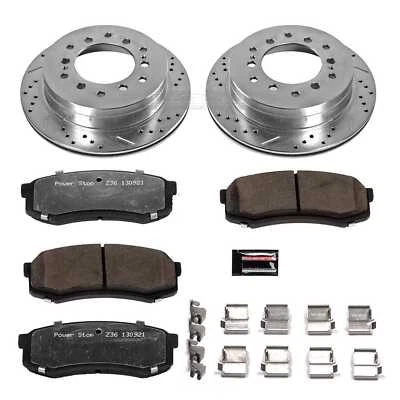 Kit de pastillas de freno de disco y rotor para Toyota 4Runner Sequoia FJ Cruiser P 2001-2009 Foto 1 de 4