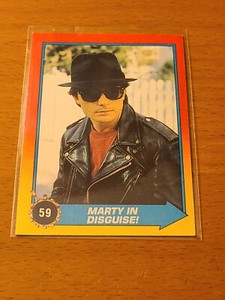 BACK TO THE FUTURE II MARTY MCFLY 1989 TOPPS #59