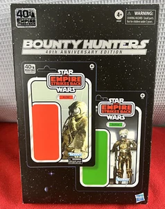 ๐ฅ Star Wars Black Series 6 Inch 4-LOM & ZUCKUSS Bounty Hunter 2-Pack Exclusive - Picture 1 of 9