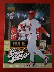 Albert Pujols 2006 Upper Deck First Pitch - Goin' Deep No. GD-2 - Picture 1 of 2