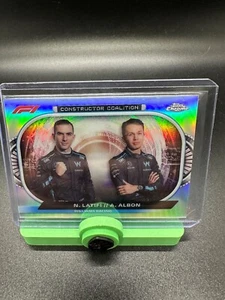 2022 Topps Chrome Formula 1 F1 Constructor Coalition Williams Latifi A. Albon - Picture 1 of 1