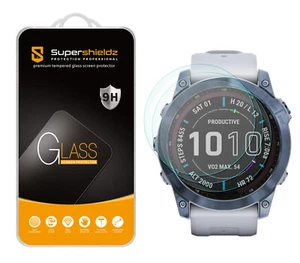 3X Verre Trempé Protecteur d'écran pour Garmin Fenix 7X/ Pro Sapphire Solar 51mm - Photo 1 sur 5