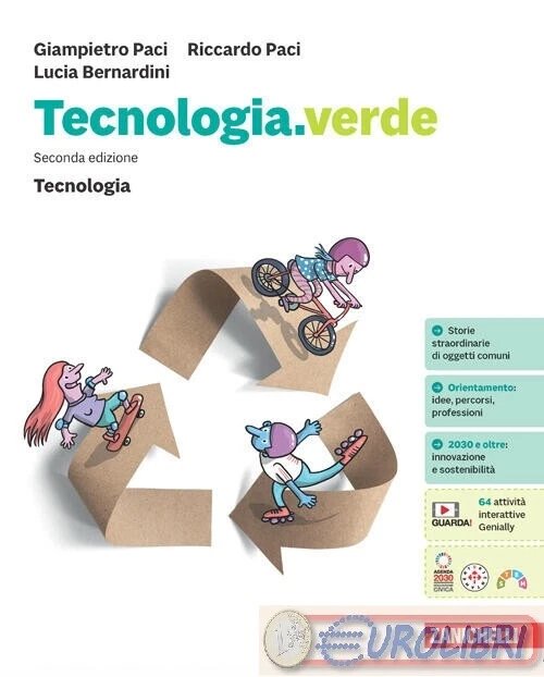 9788808899798 TECNOLOGIA.VERDE. CONFEZIONE TECNOLOGIA- ZANICHELLI RICCARDO PACI - Immagine 1 di 1