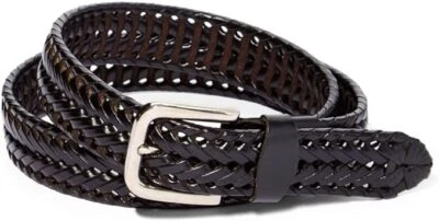 EMP  Unisex Braided Leather Belt - 3 colors - Image 1 of 4