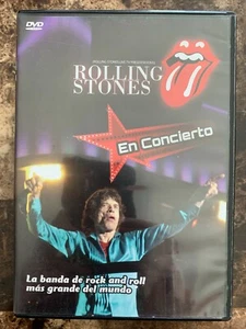 ROLLING STONES -EN CONCIERTO LA BANDA DE R'N'R MAS GRANDE-  MEXICAN DVD  - Picture 1 of 3