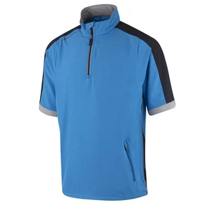 Island Green Golf Herren kurzärmelig Stretch ultraleicht schnell trocknender Windstopper Top