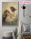 Decor Painting Jesus Prays For Dachshund Poster Wall Art Vertical
