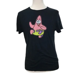 Camiseta Nickelodeon Patrick Para Hombre Talla M Color Negro Manga Corta’s Cuello Redondo - Imagen 1 de 13