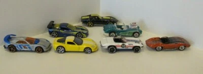 Hot Wheels Mystery Cars Corvette ZL-1 C6-R Stingray Concept '65 '69 '58 Lote de 7 Foto 1 de 3