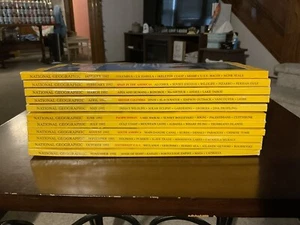 1992 Vintage National Geographic Magazine - 11 Months - Missing December - Picture 1 of 15