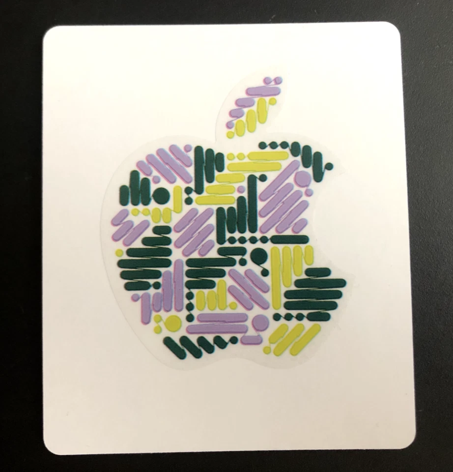 ADESIVO APPLE MELA CM. 7x6 - STICKERS DECALS IPHONE EDIZIONE ANNO 2023 (3) - Immagine 1 di 1