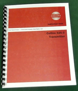 Collins 32S-3 Instrukcja: z 36" Składane pokrowce schematyczne i ochronne! - Zdjęcie 1 z 1