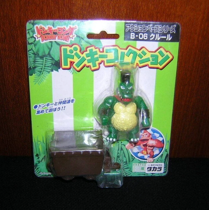 K. Rool Takara Donkey Kong Action Base Series Donkey Collection sin abrir Foto 1 de 3