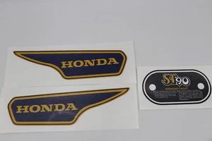 Honda ST90 K2 Frame & Air Cleaner Decal Set 1975 Honda ST90 - Picture 1 of 3