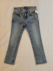 GAP For Good Jeans Little Girls Size 6 Stretch Denim Straight Leg NEW - Picture 1 of 5