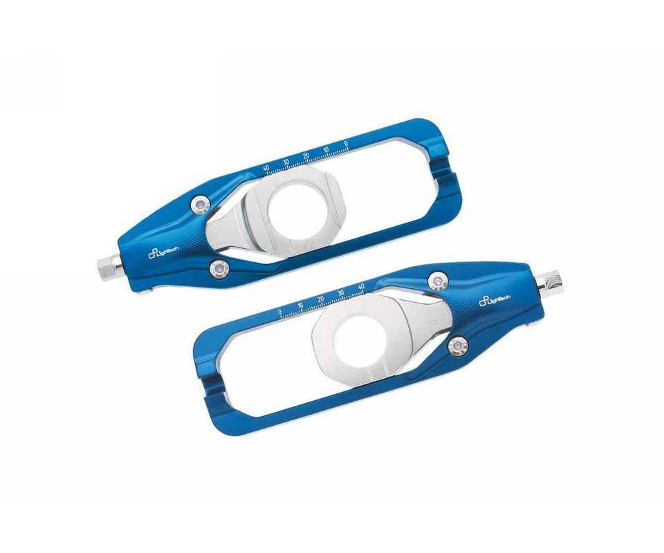 Tendeurs de chaîne LIGHTECH Cobalt TESU009COB pour Suzuki GSX-R 1000 2009 > 2016 - Photo 1/1