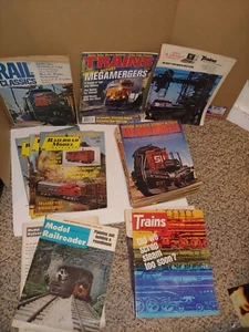 20 Vintage 70s Model Railroader Magazine,Trains,Railroad Modeler,Craftsman,Rail - Picture 1 of 6