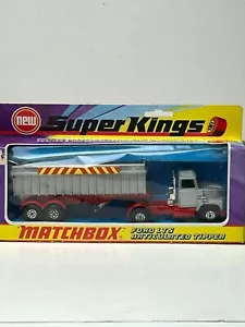 Matchbox Super Kings No. K-18 Ford LTS Articulated Dump Truck with Original Box - Picture 1 of 17