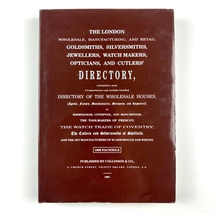 London Wholesale Goldsmiths, Silversmiths ...& Cutlers Directory. 1996 Facsimile - Picture 1 of 12