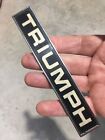 Triumph TR6  Badge, Triumph part 627565 Used R1AB35
