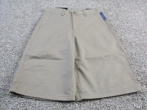 Nautica Shorts Khaki Adjustable Waist with Stretch School Uniform 14 Slim NWT - Picture 1 of 8