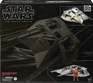 Star Wars 6 Inch Scale BLACK SERIES SNOWSPEEDER With Exclusive DAK RALTER FIGURE - Picture 1 of 6