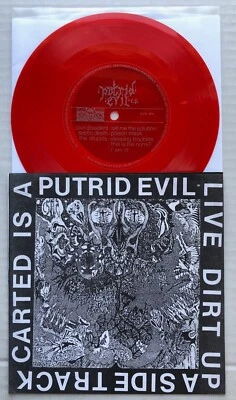 Putrid Evil 1985 UK 7 " Flexi-Disc Civil Dissident Septische Death Kotzen Punk - Bild 1 von 4