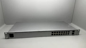 Ubiquiti UniFi Managed PoE+ Gigabit 16 Port Switch with SFP (USW-16-POE) - Picture 1 of 8