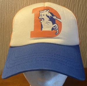 NFL Football Denver Broncos Hat - Gridiron Classic Cap Mens Vintage Mustang Logo - Picture 1 of 6