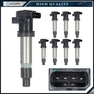 ECCPP 8 Ignition Coils For 2007 2008 2009 Cadillac SRX XLR 4.6L XLR STS 4.4L - Picture 1 of 7