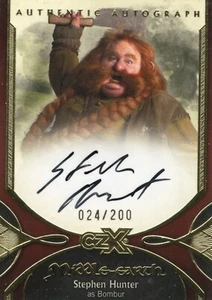 Middle Earth CZX: SH-B Stephen Hunter als Bombur Autogrammkarte #024/200 - Bild 1 von 1